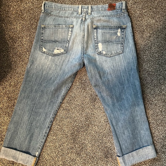 Lucky Brand Ripped Capris - Picture 5 of 8